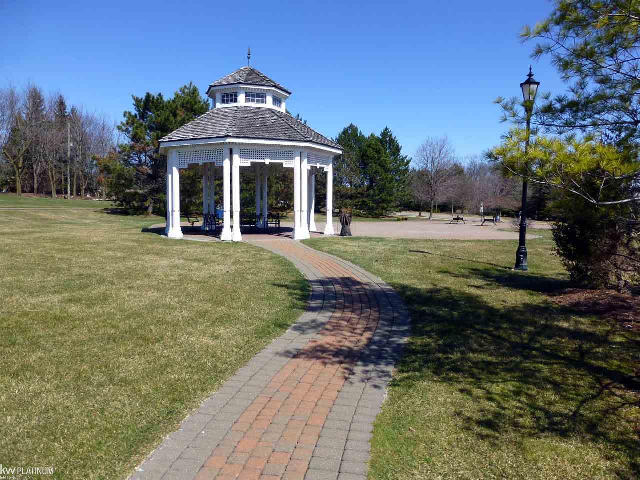 3643 Oakmonte Boulevard Rochester, MI 48306 - Photo 26 of 47 Gazebo and paver walkway