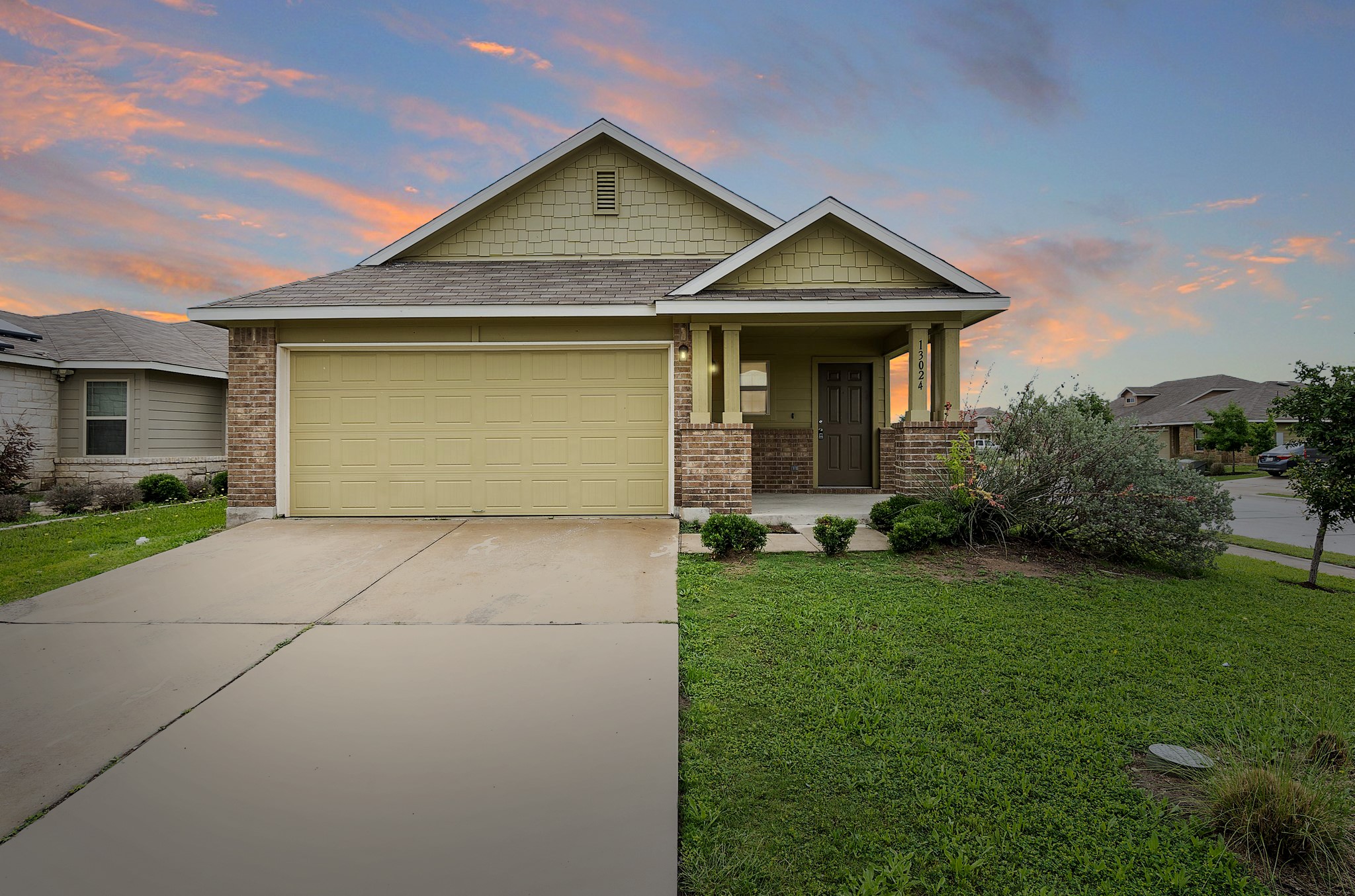 Great corner lot with excellent curb appeal