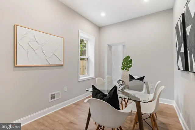 a view of hallway with window