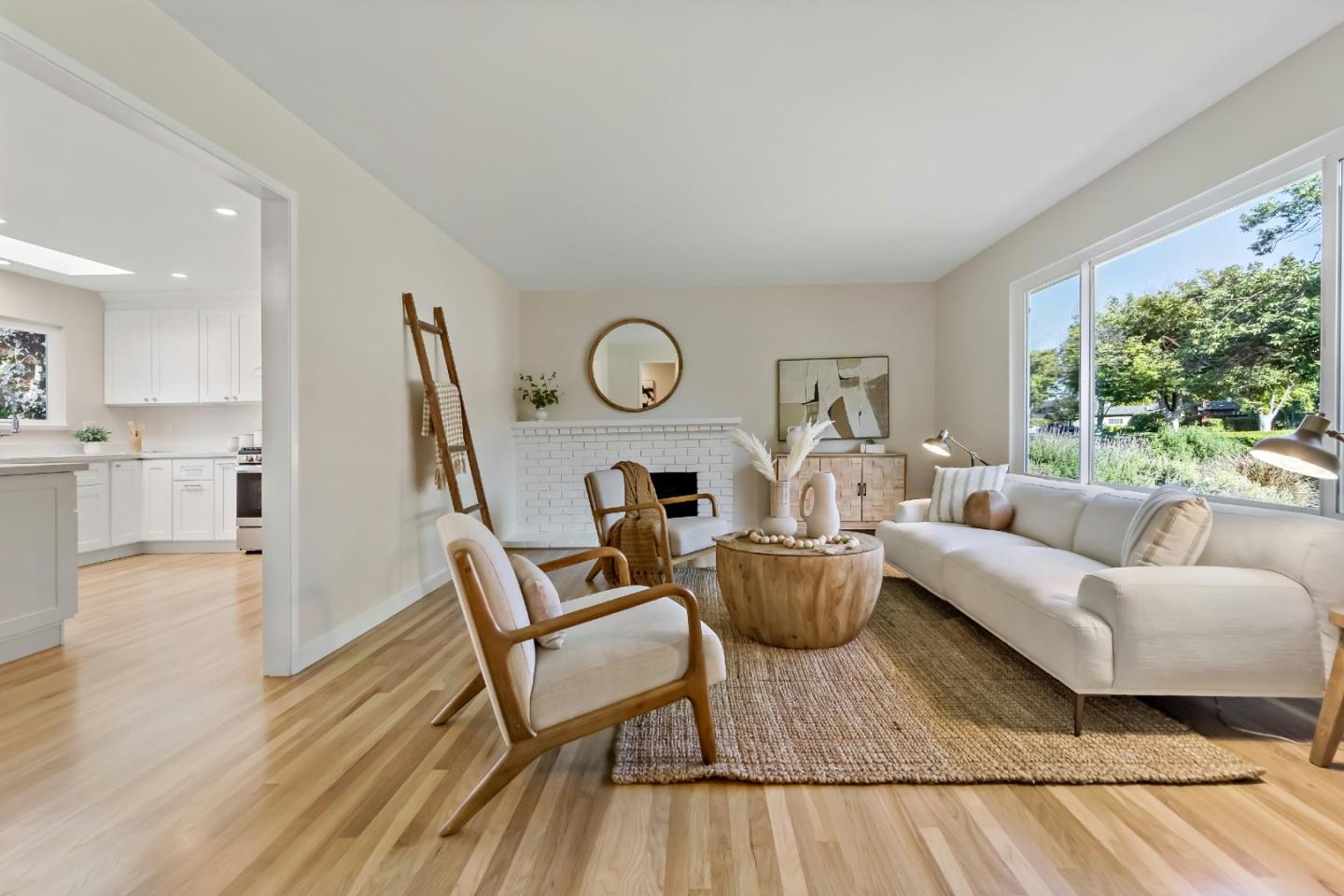 4825 Blue Ridge Drive San Jose, CA 95129 - Photo 2 of 39 a living room with furniture and a wooden floor