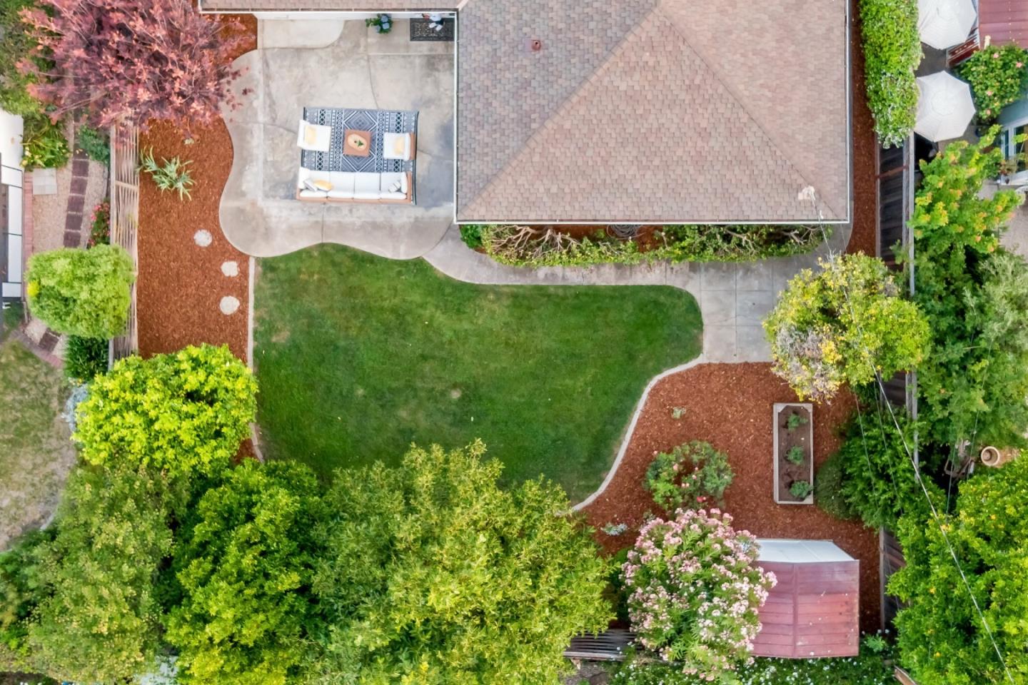 4825 Blue Ridge Drive San Jose, CA 95129 - Photo 35 of 39 an aerial view of a house