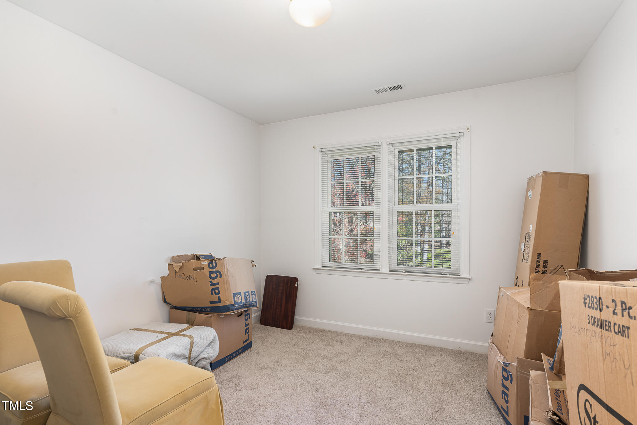 6020 Bur Trail Raleigh, NC 27616 - Photo 19 of 28 a view of workspace with furniture and window