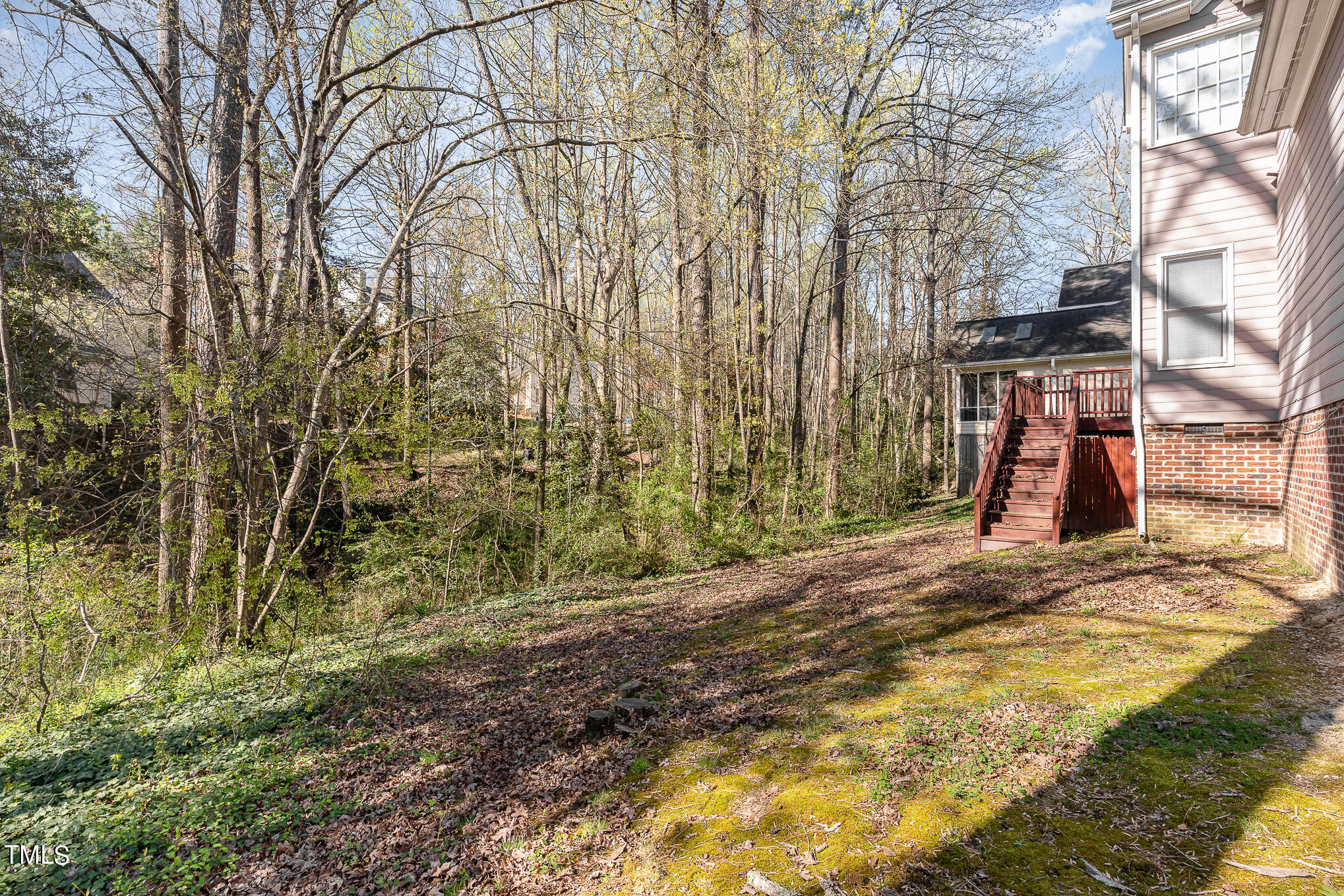6020 Bur Trail Raleigh, NC 27616 - Photo 26 of 28 a road view with large trees