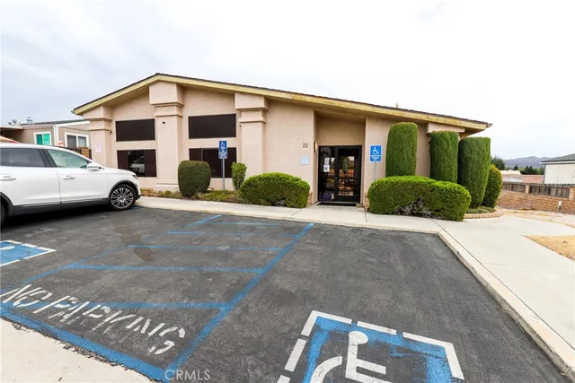 a view of a small house