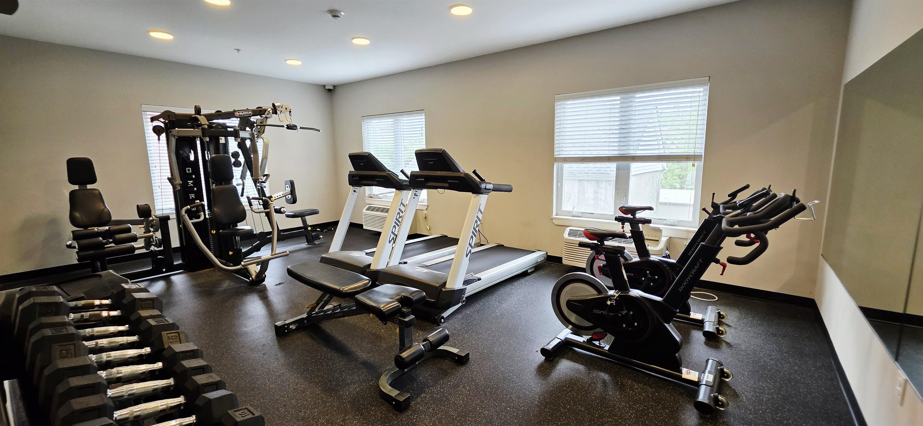 235 Ridge Road, Unit 3C North Arlington, NJ 07031 - Photo 11 of 13 a view of a room with gym equipment