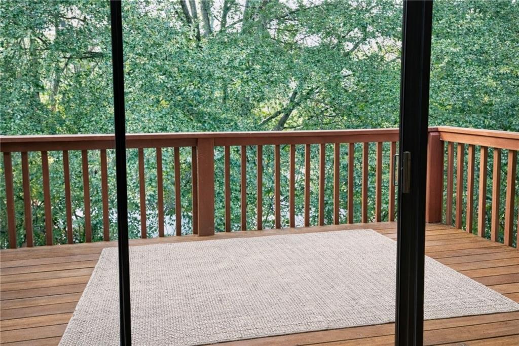 3575 Oakvale Road, Unit 420 Decatur, GA 30034 - Photo 15 of 16 a view of balcony with deck