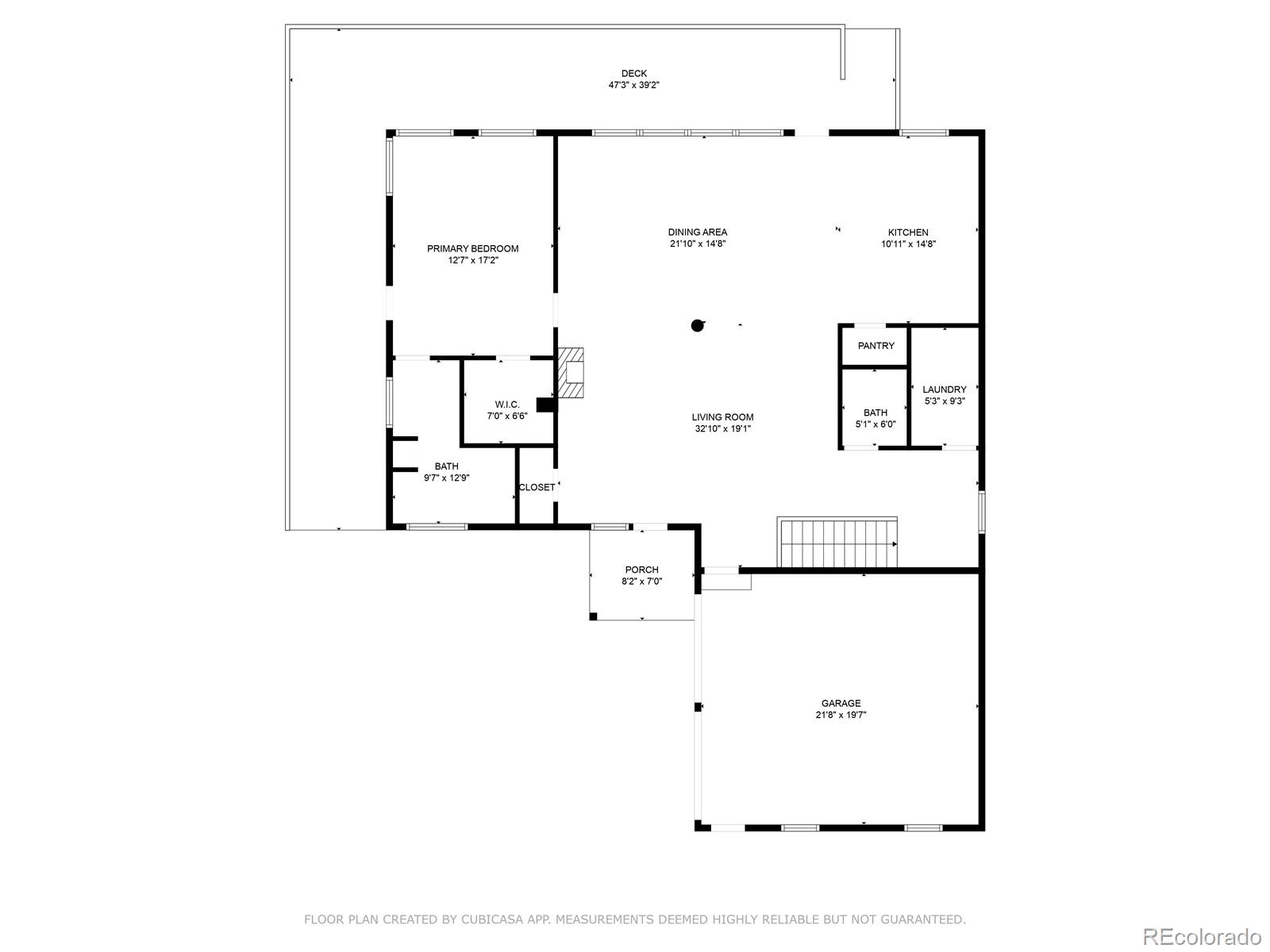 820 Schulze Ranch Road Westcliffe, CO 81252 - Photo 38 of 39 a picture of floor plan