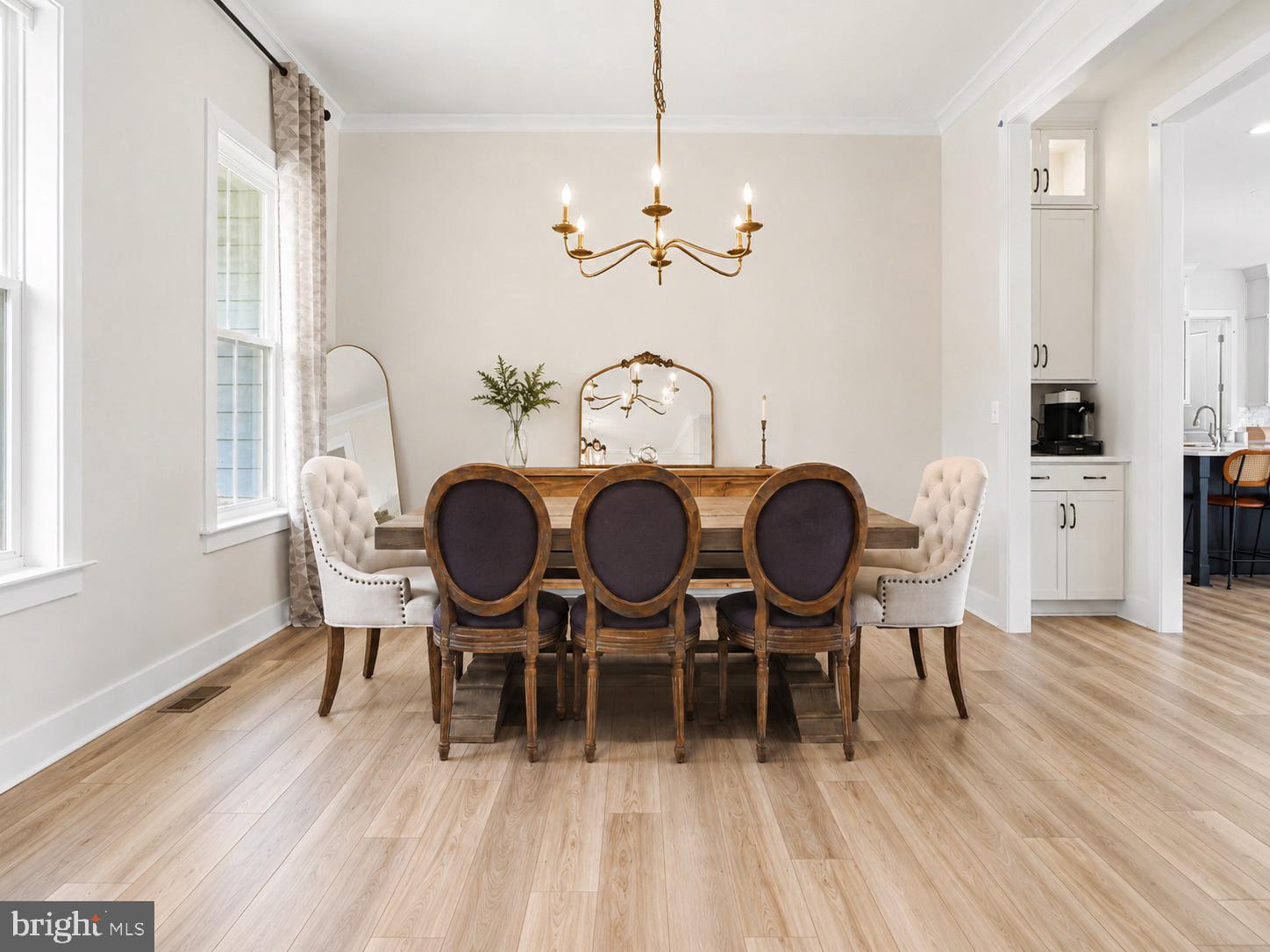 23609 Roselle Ridge Lane Aldie, VA 20105 - Photo 14 of 75 Elegant dining space with natural light.