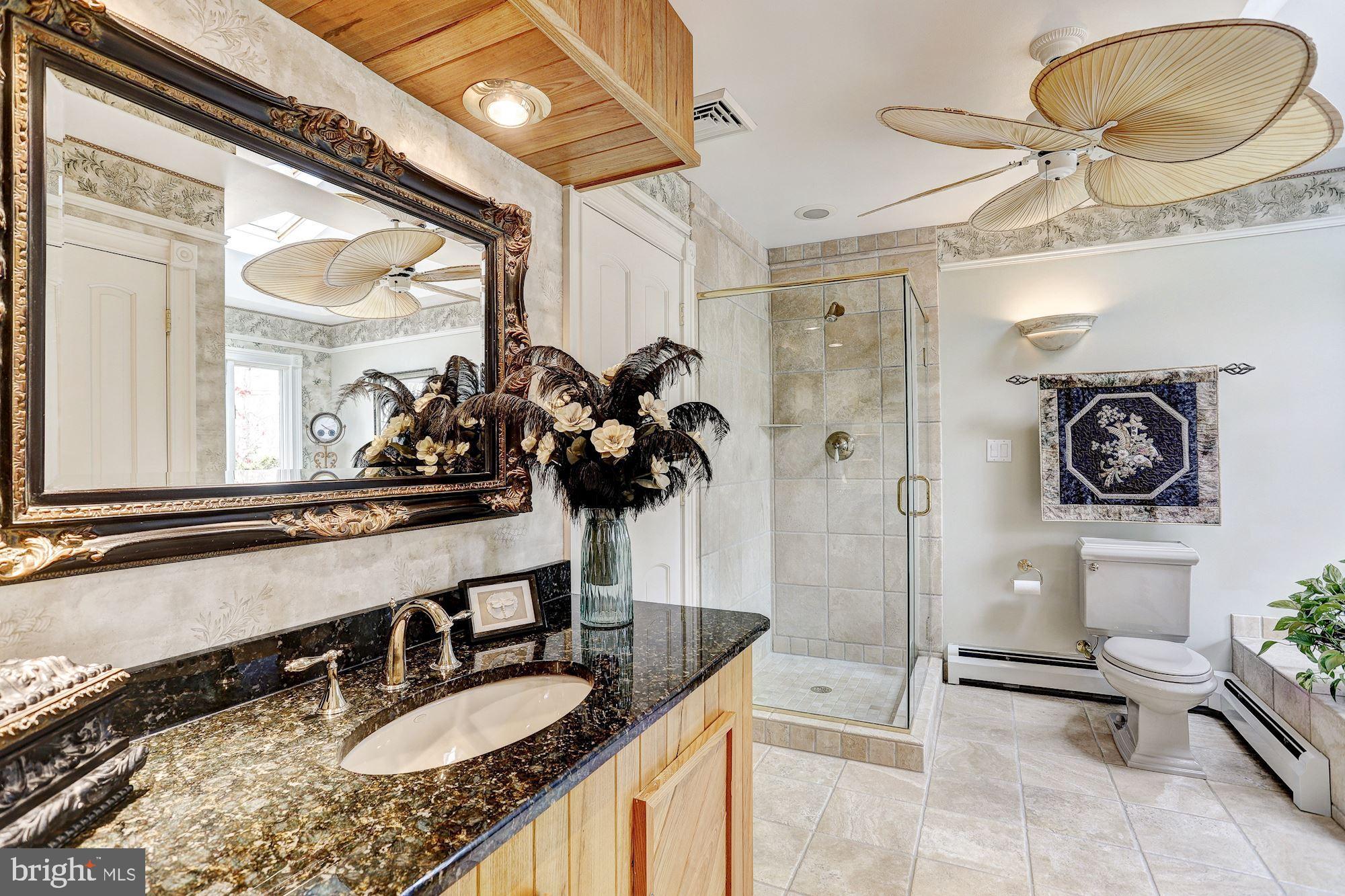 4628 Roundhill Road Ellicott City, MD 21043 - Photo 18 of 34 Owner's Luxury Bath
