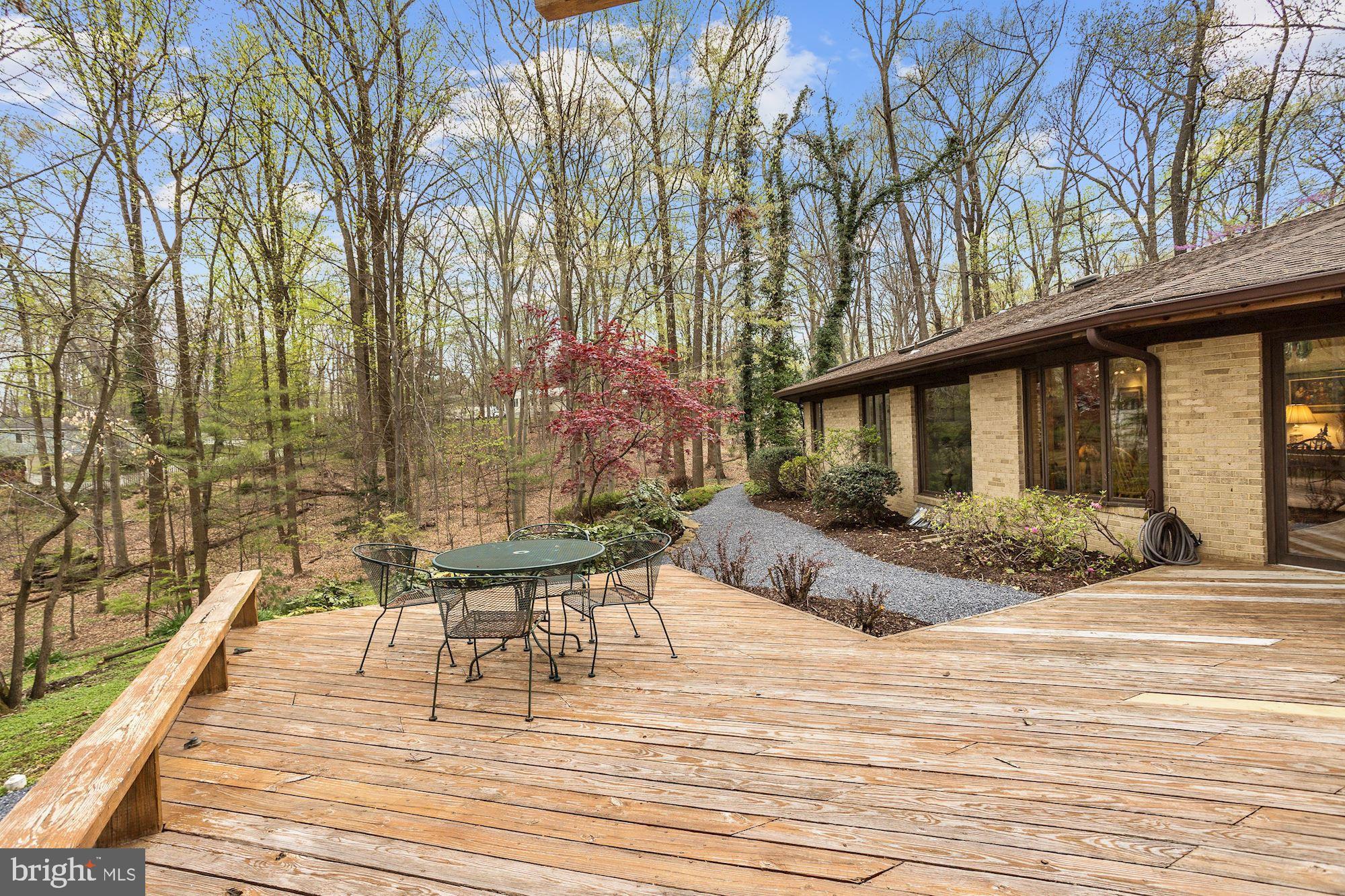 4628 Roundhill Road Ellicott City, MD 21043 - Photo 28 of 34 Expansive Deck