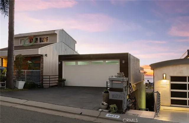 a view of city and ocean