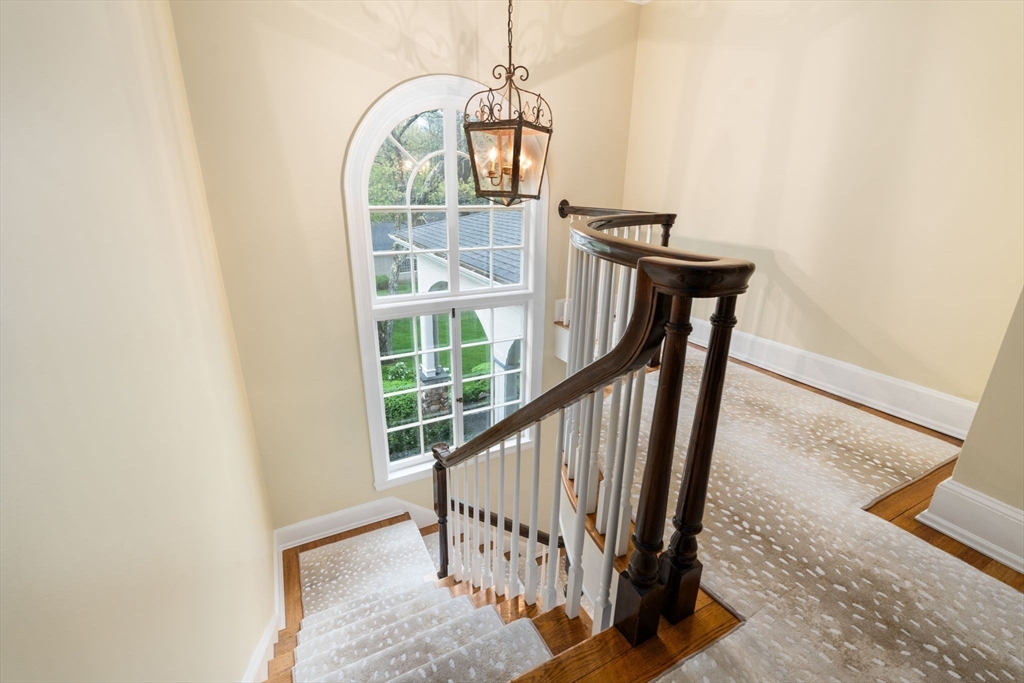 134 Dedham Street Dover, MA 02030 - Photo 19 of 42 a view of entryway with wooden floor