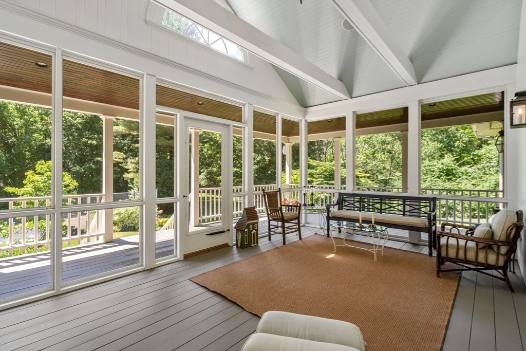 134 Dedham Street Dover, MA 02030 - Photo 29 of 42 a living room with furniture and windows