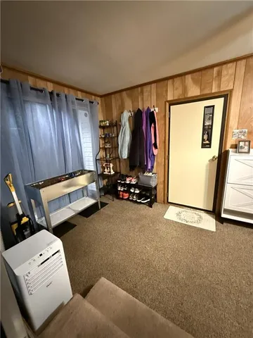 a view of storage and utility room