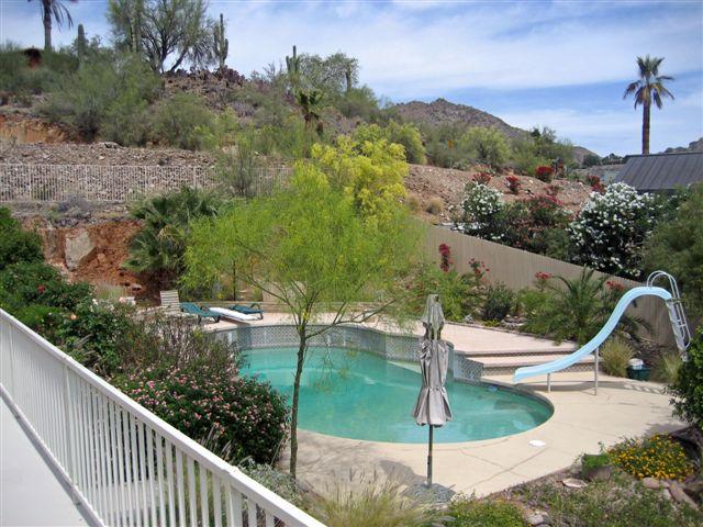 4510 East Quartz Mountain Road Paradise Valley, AZ 85253 - Photo 4 of 16 backyard