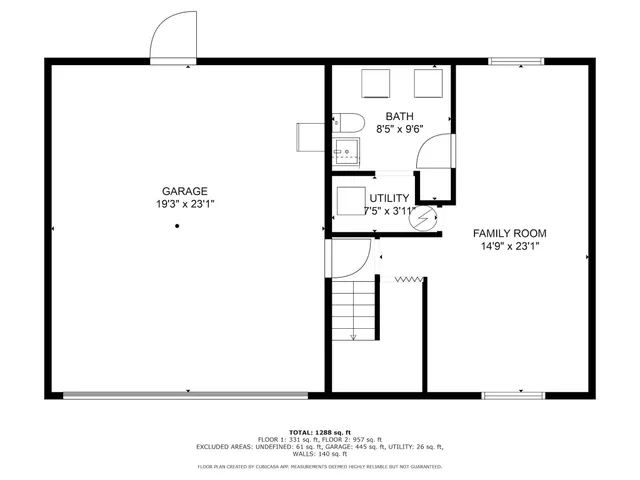 a picture of a floor plan