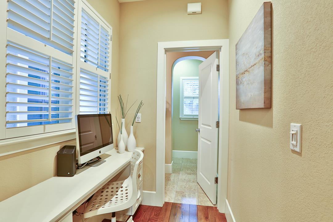 103 Savannah Loop Mountain View, CA 94043 - Photo 21 of 35 a view of a workspace with furniture and a window