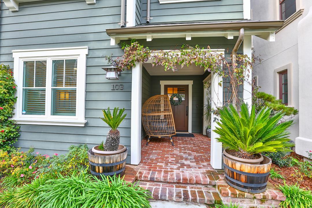103 Savannah Loop Mountain View, CA 94043 - Photo 6 of 35 a front view of a house with a porch