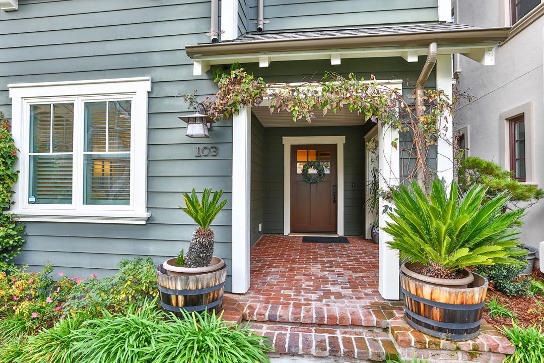 103 Savannah Loop Mountain View, CA 94043 - Photo 7 of 35 a front view of a house with plants