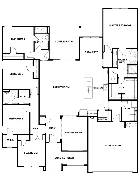 405 Kanarra Crk Road Jarrell, TX 76537 - Photo 2 of 2 View of home floor plan