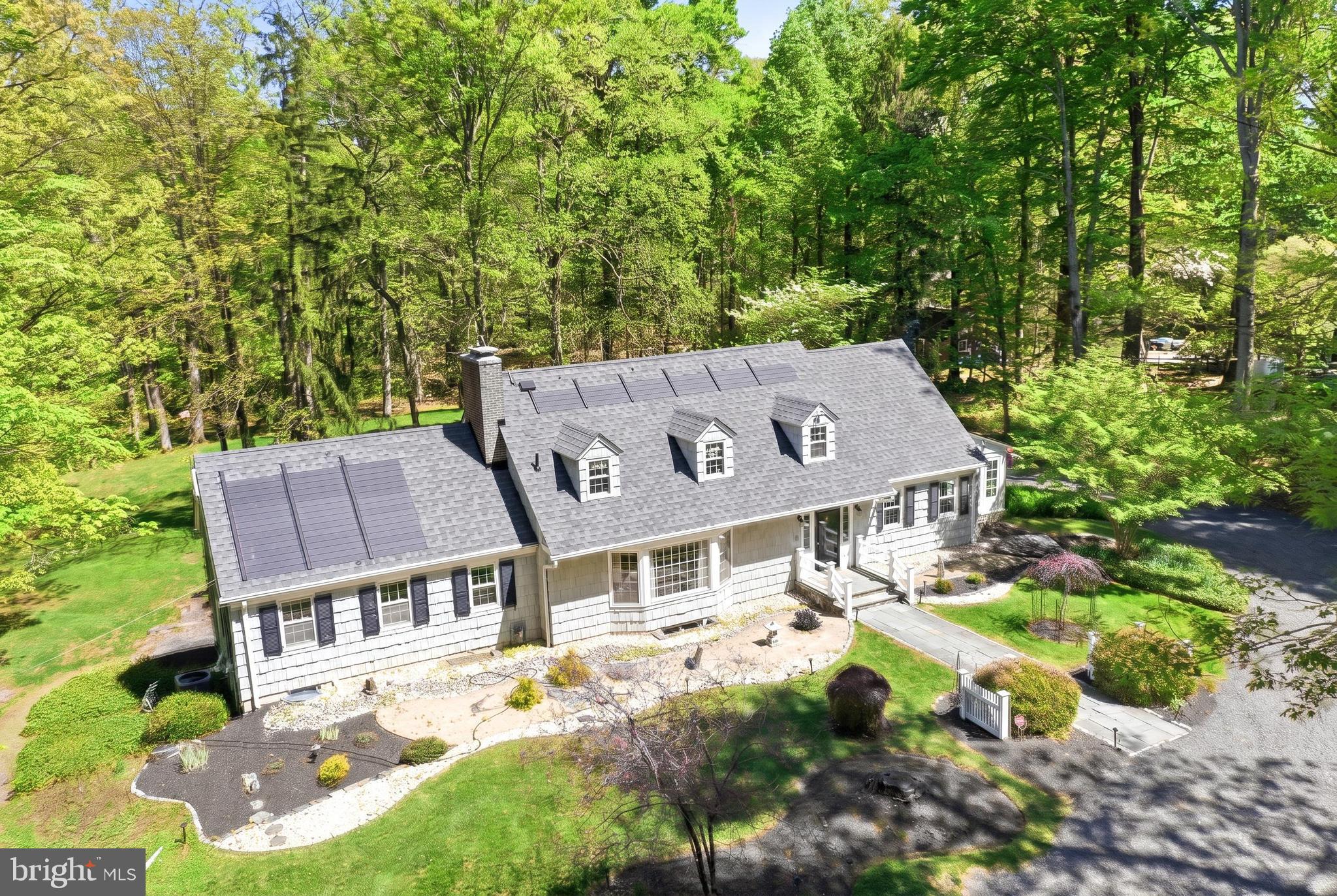 4511 Province Line Road Princeton, NJ 08540 - Photo 2 of 34 an aerial view of a house with a yard
