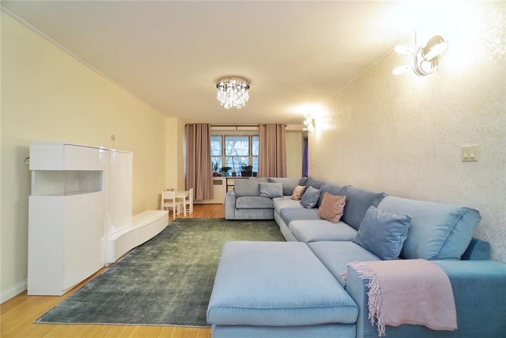 35 Seacoast Terrace, Unit 2N Brooklyn, NY 11235 - Photo 5 of 38 a living room with furniture and a rug
