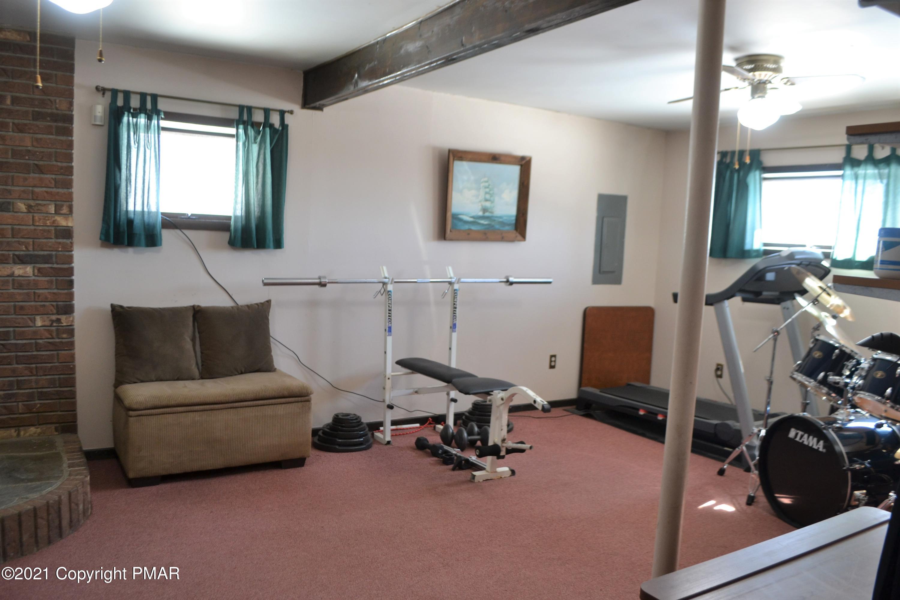 153 Frantz Road Stroudsburg, PA 18360 - Photo 28 of 36 Lower Level Family Room