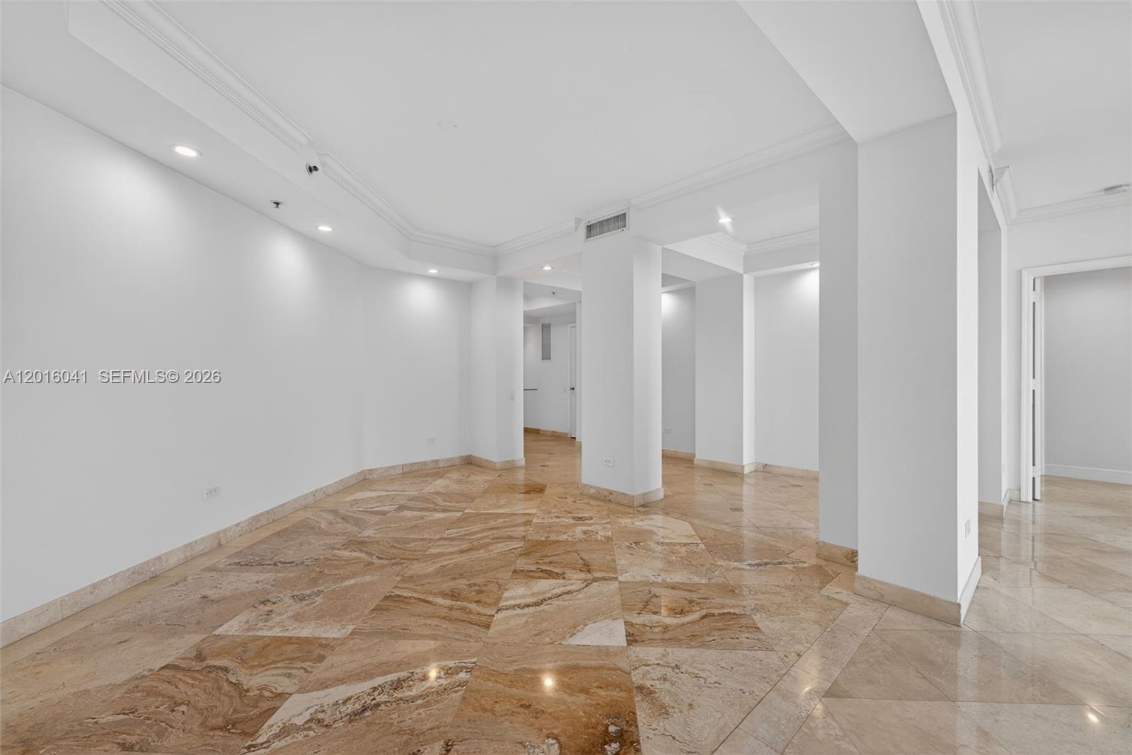 808 Brickell Key Drive, Unit 3304 Miami, FL 33131 - Photo 17 of 70 a view of an empty room