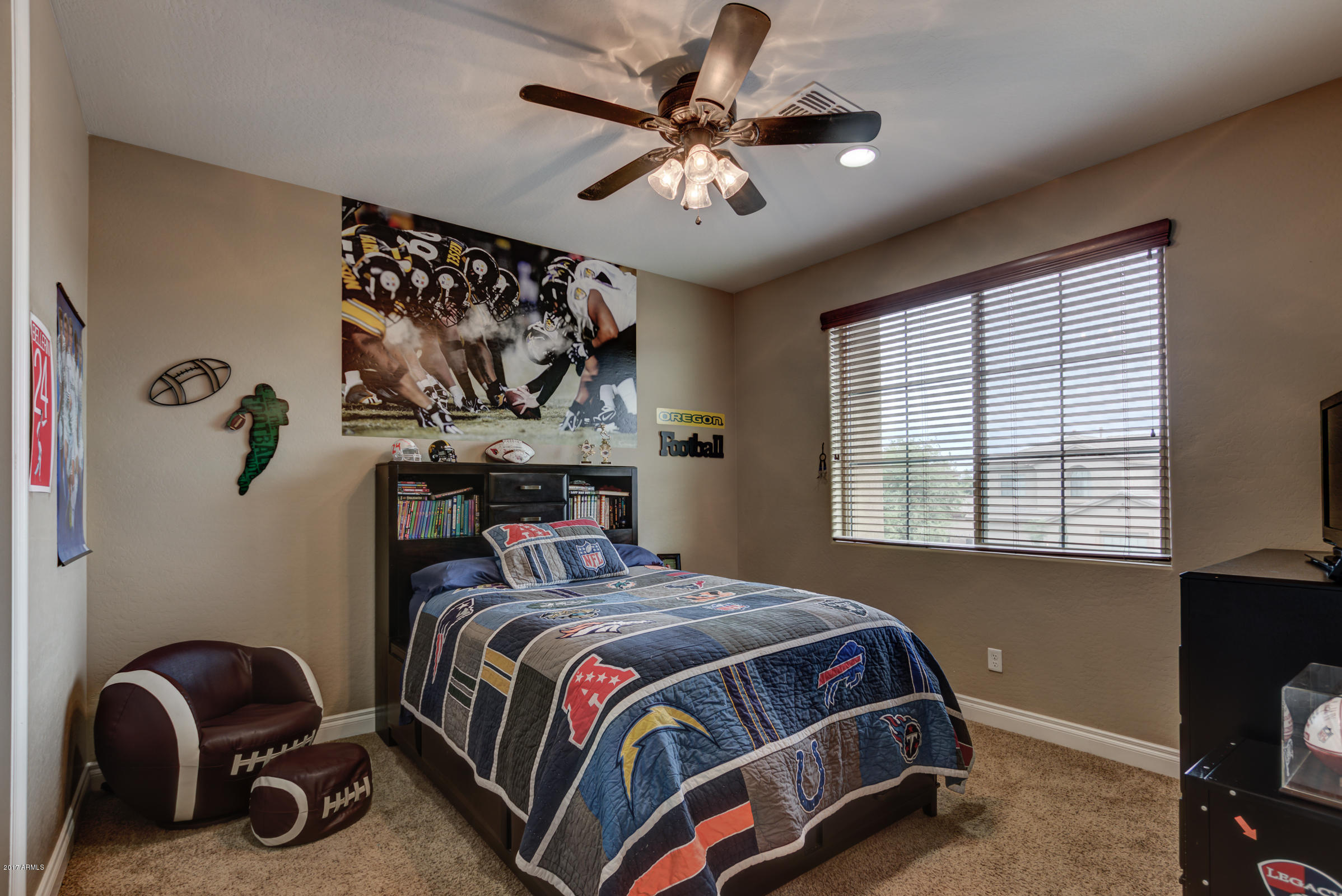 2906 East Blue Sage Road Gilbert, AZ 85297 - Photo 28 of 41 a bedroom with a bed and a window