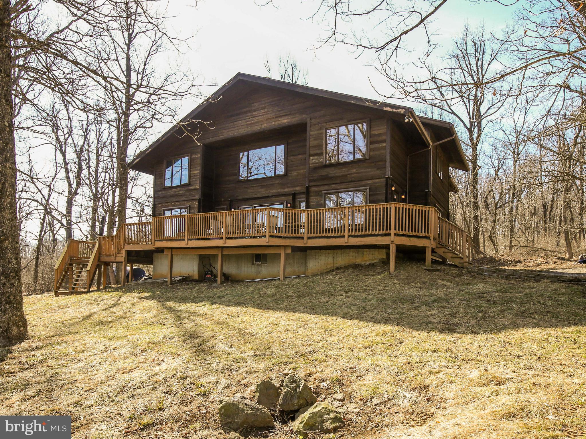 19688 Blue Ridge Mountain Road Bluemont, VA 20135 - Photo 5 of 32 View of home and deck.