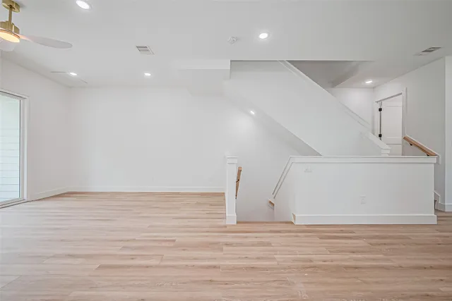 a view of empty room