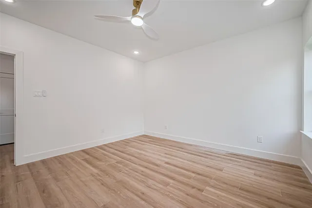 wooden floor in an empty room