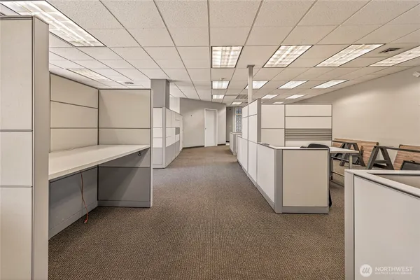 a view of a storage & utility room