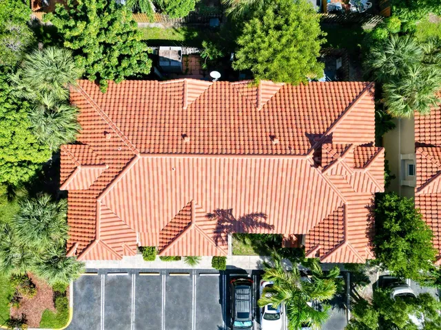 a house with trees in front of it
