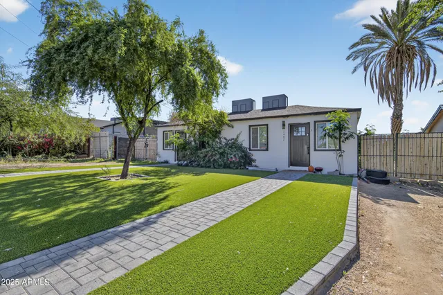 a view of a house with a swimming pool