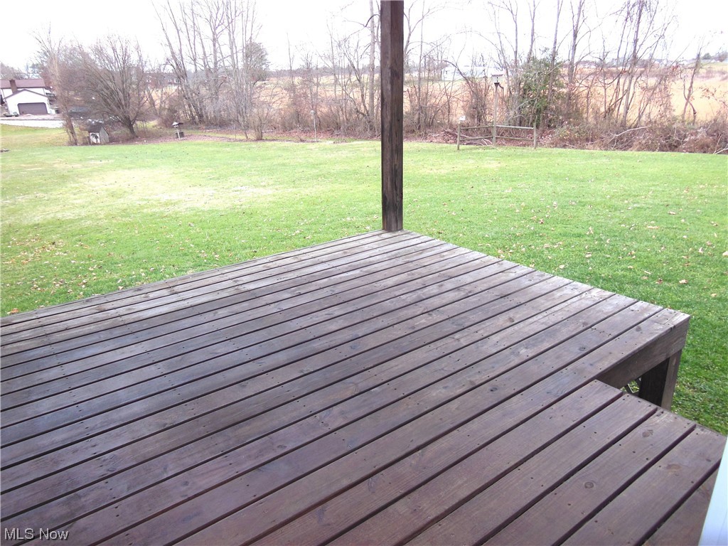 215 Conger Road Washington, WV 26181 - Photo 31 of 35 Deck - view from inside