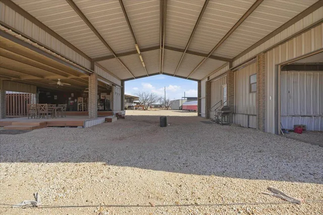 an empty room with window