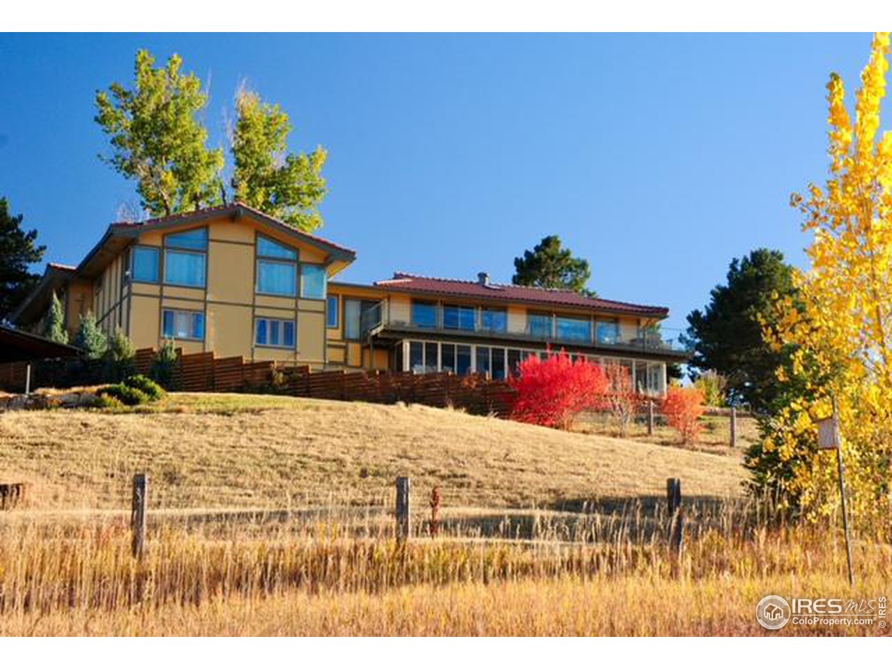 7225 Spring Drive Boulder, CO 80303 - Photo 11 of 26 View from the rear of the previous home,