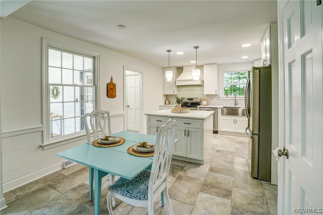 13611 Thorngate Road Midlothian, VA 23113 - Photo 9 of 49 a view of a dining room with furniture and window