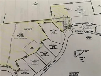 a picture of a book in a bed