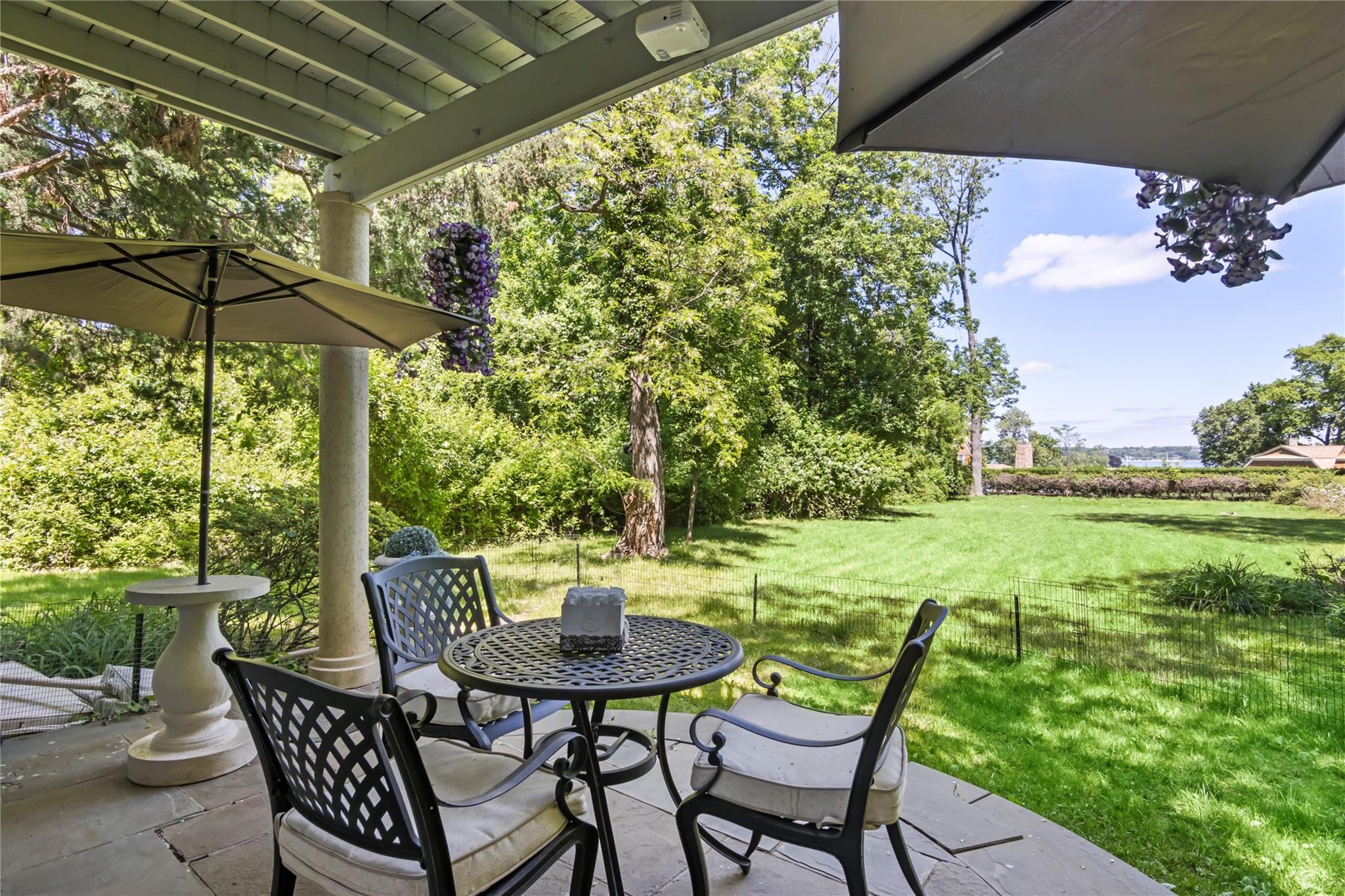 358 Centre Island Road Centre Island, NY 11771 - Photo 8 of 39 a view of an outdoor sitting area with furniture