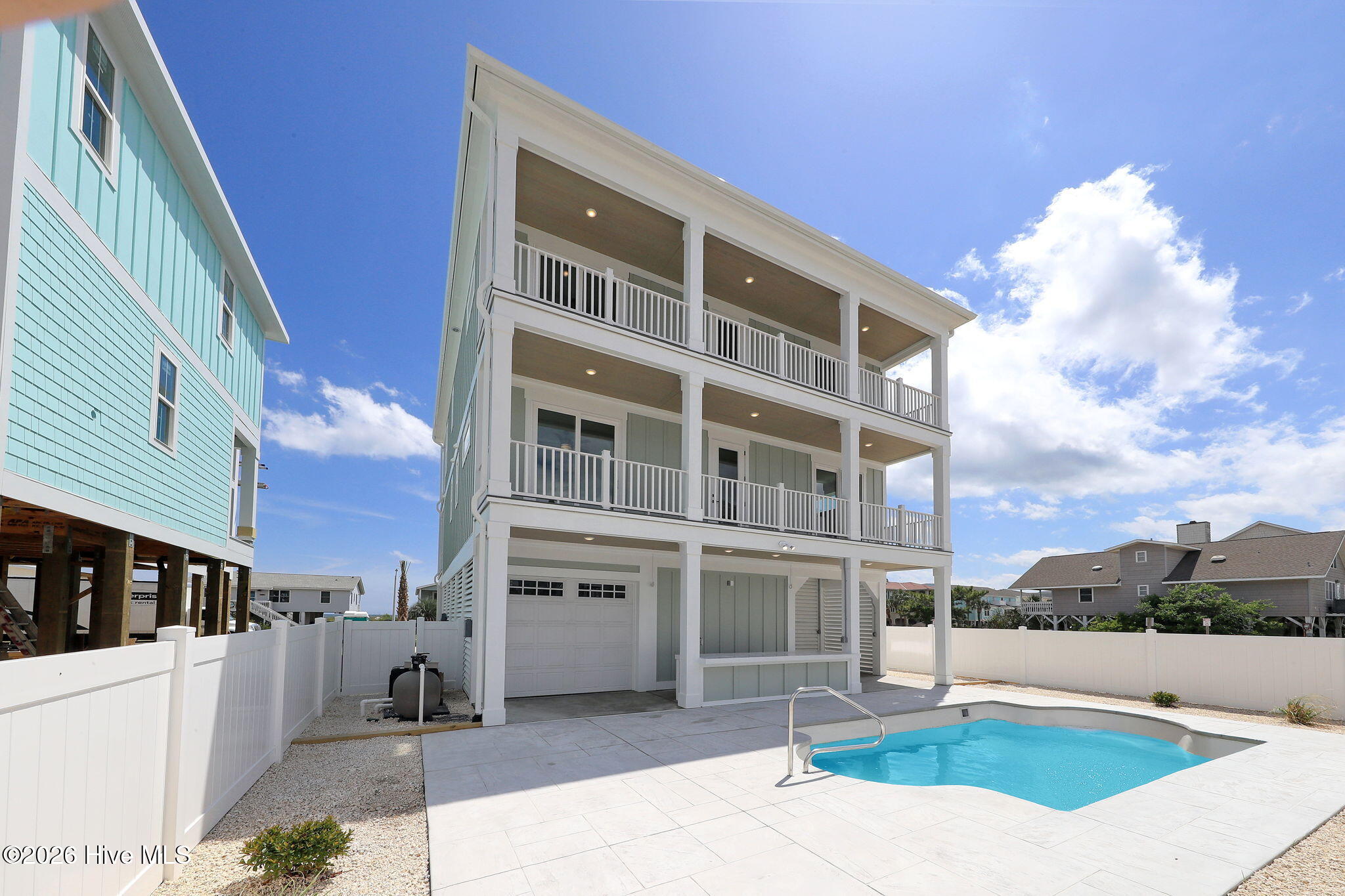 90 West First Street Ocean Isle Beach, NC 28469 - Photo 8 of 37 Rear view of house