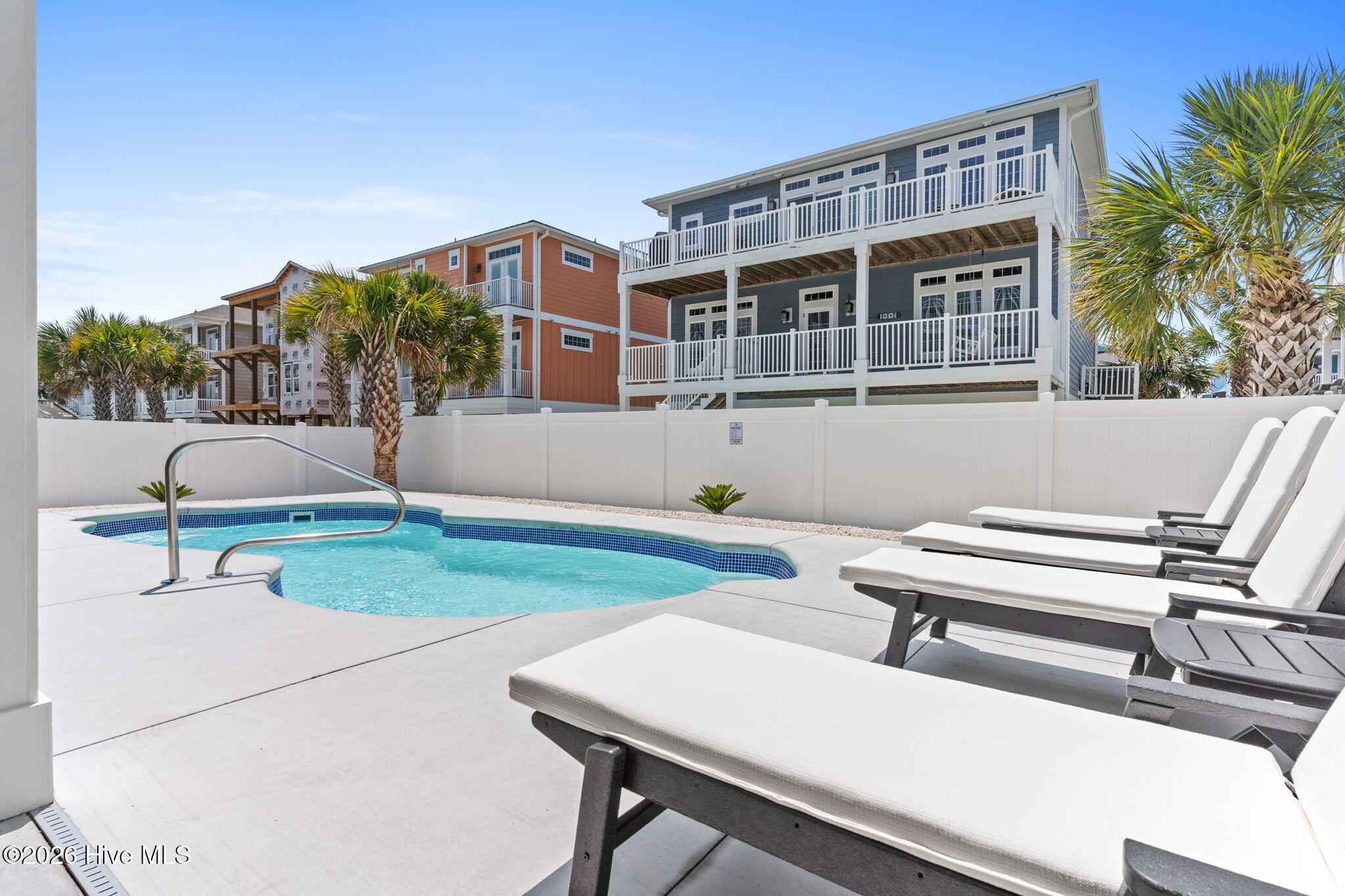 90 West First Street Ocean Isle Beach, NC 28469 - Photo 10 of 37 Typical Pool from Builder