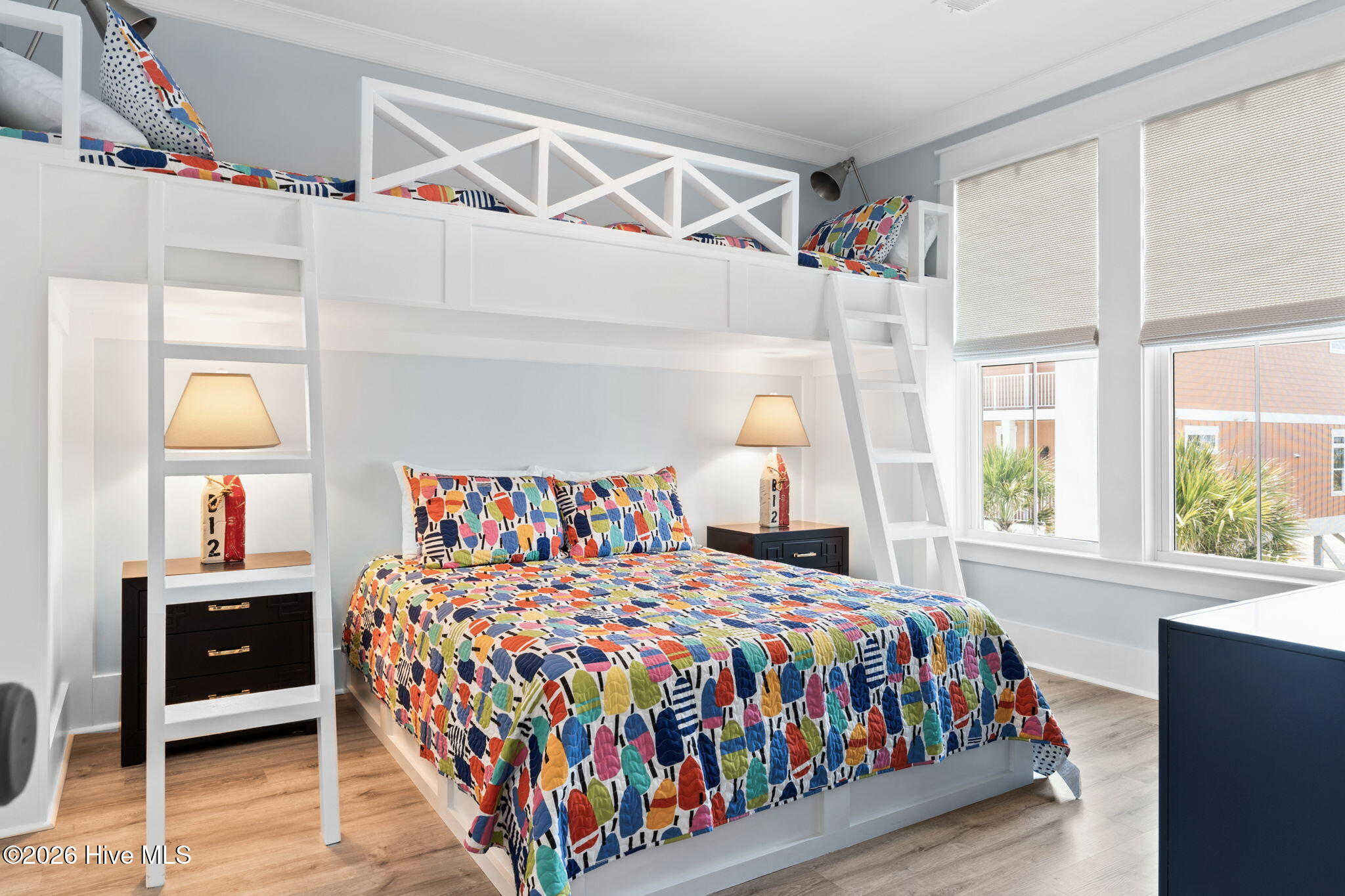 90 West First Street Ocean Isle Beach, NC 28469 - Photo 25 of 37 Example of custom bed with bunk bed
