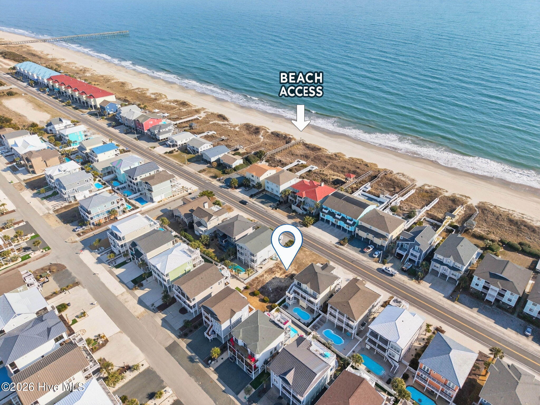 90 West First Street Ocean Isle Beach, NC 28469 - Photo 6 of 37 Property and beach access 1