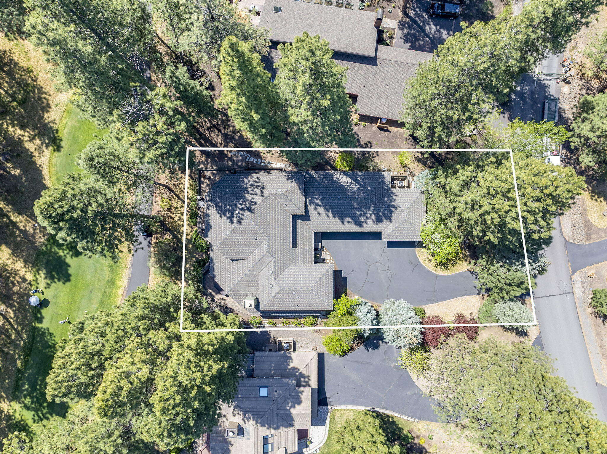 60766 Golf Village Loop Bend, OR 97702 - Photo 54 of 63 an aerial view of a house with outdoor space