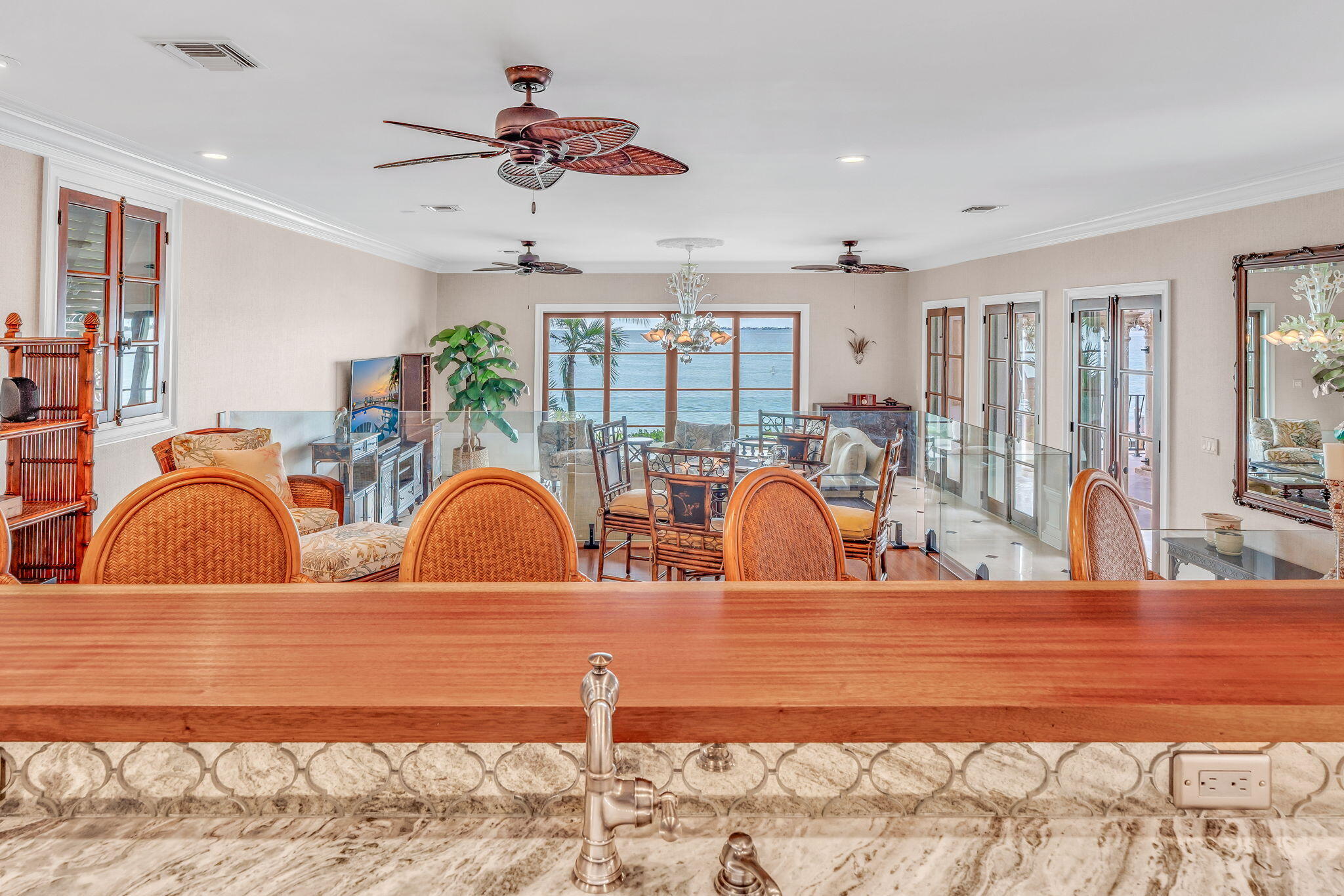 205 15th Circle Key Colony Beach, FL 33051 - Photo 13 of 101 a view of a dining room with furniture