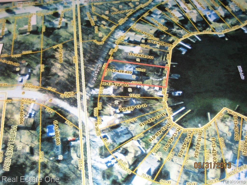 1621 Ridge Road Highland, MI 48356 - Photo 25 of 25 Ariel View of Lot