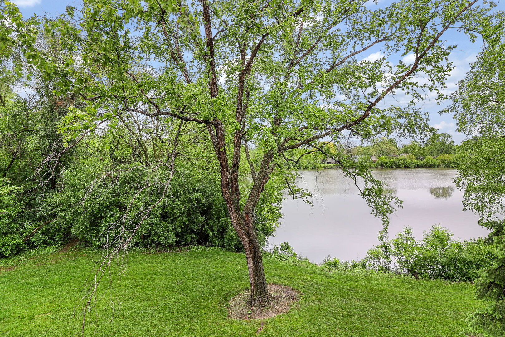 1782 Gloucester Court, Unit B Wheaton, IL 60189 - Photo 14 of 16 a view of a golf course with a lake