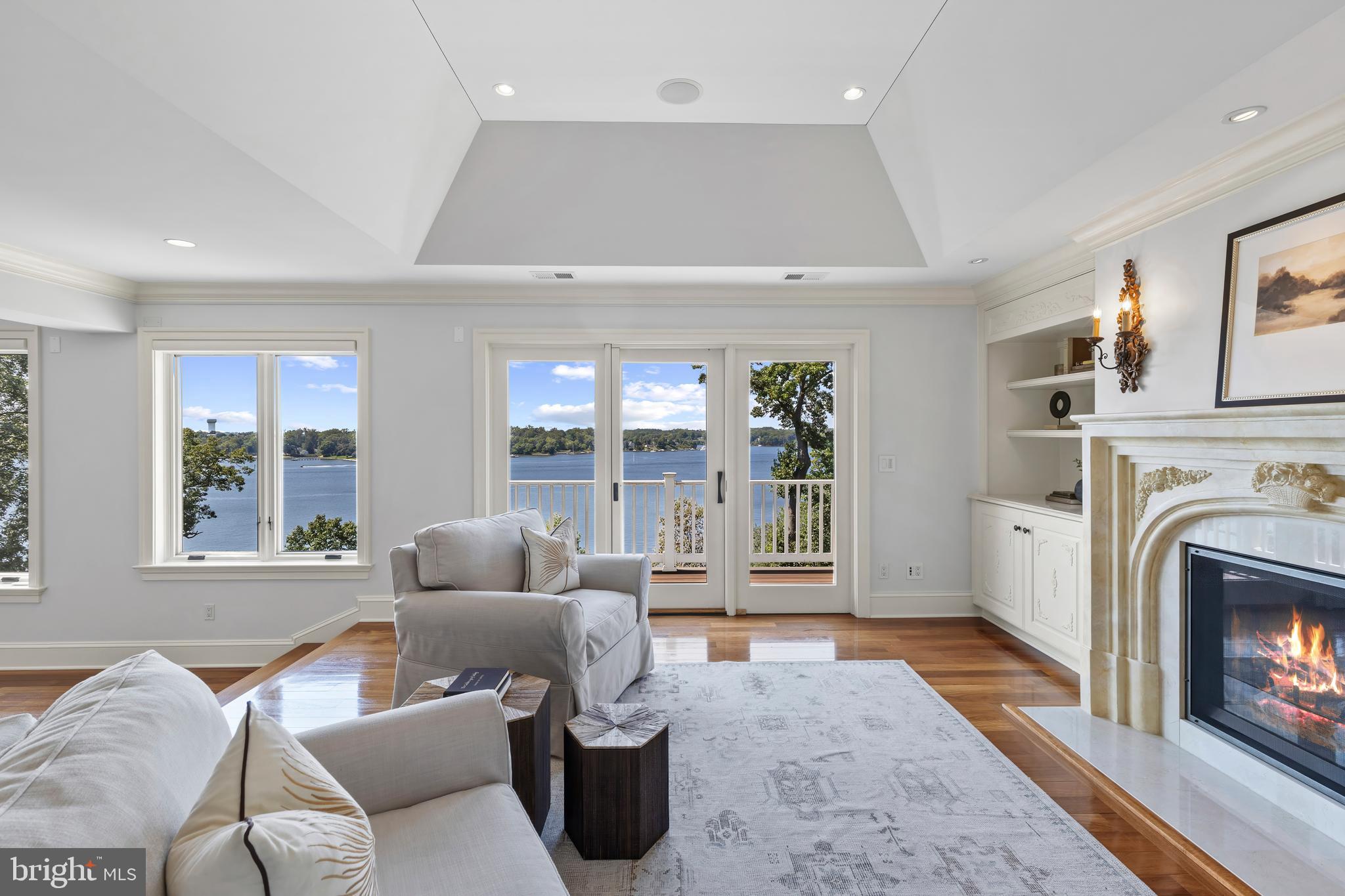 1900 Carrollton Road Annapolis, MD 21409 - Photo 29 of 50 Sitting area with fireplace